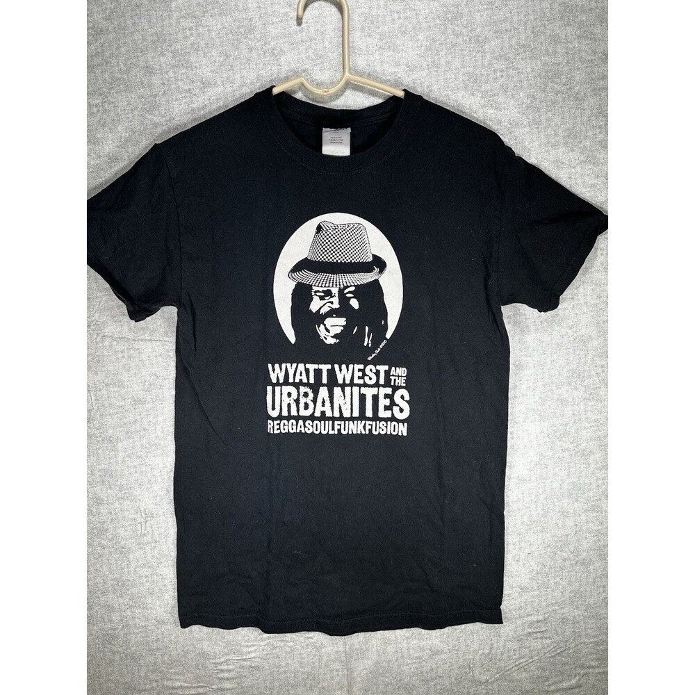 Wyatt West and the Urbanites T-Shirt Black Size Small ReggaSoulFunkFusion